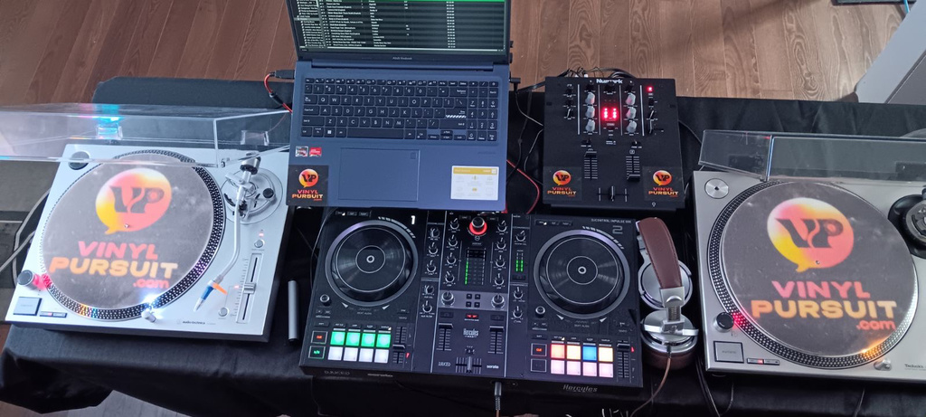 Vinyl Pursuit turntables and DJ equipment