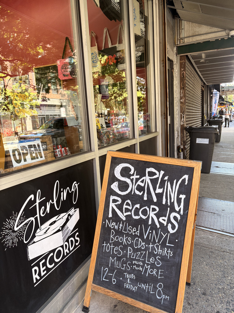 Sterling Records storefront